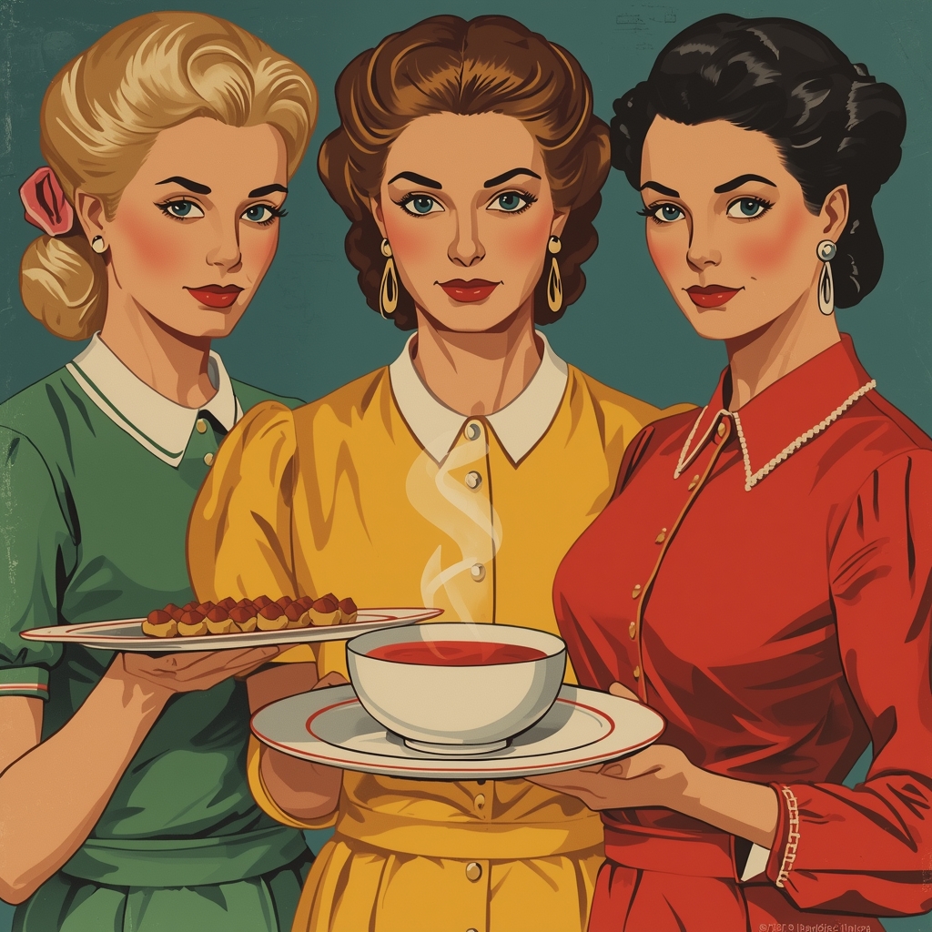 Lucid_Origin_Three_Eastern_European_women_in_Soviet_propaganda_0